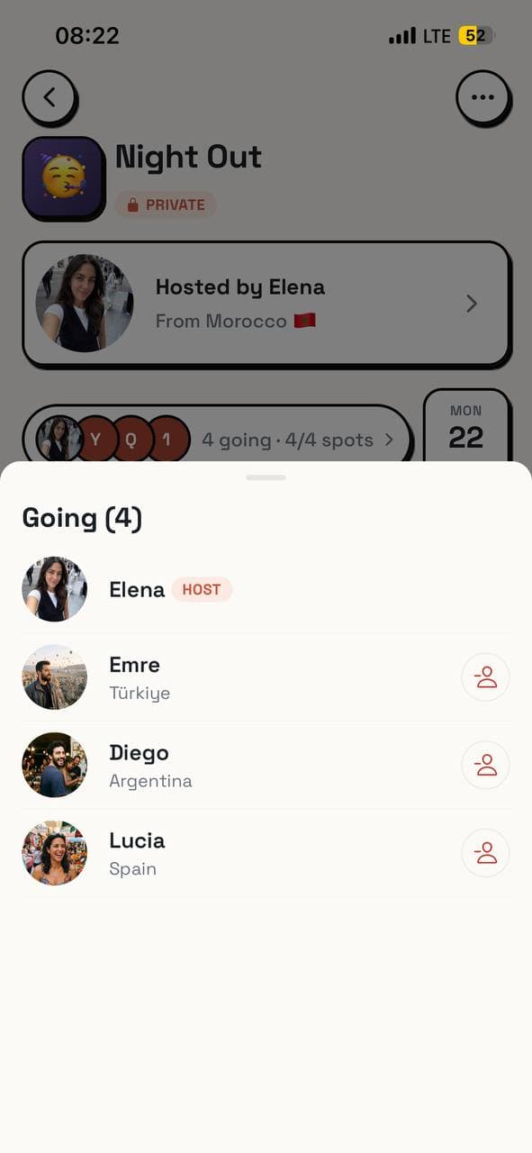 Suppertime — who's going to a plan